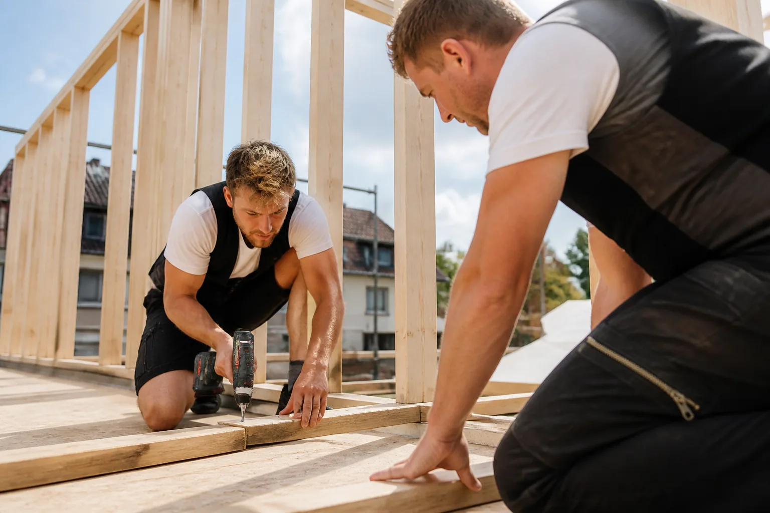 Holzrahmenbau und Abbund Max Mustermann